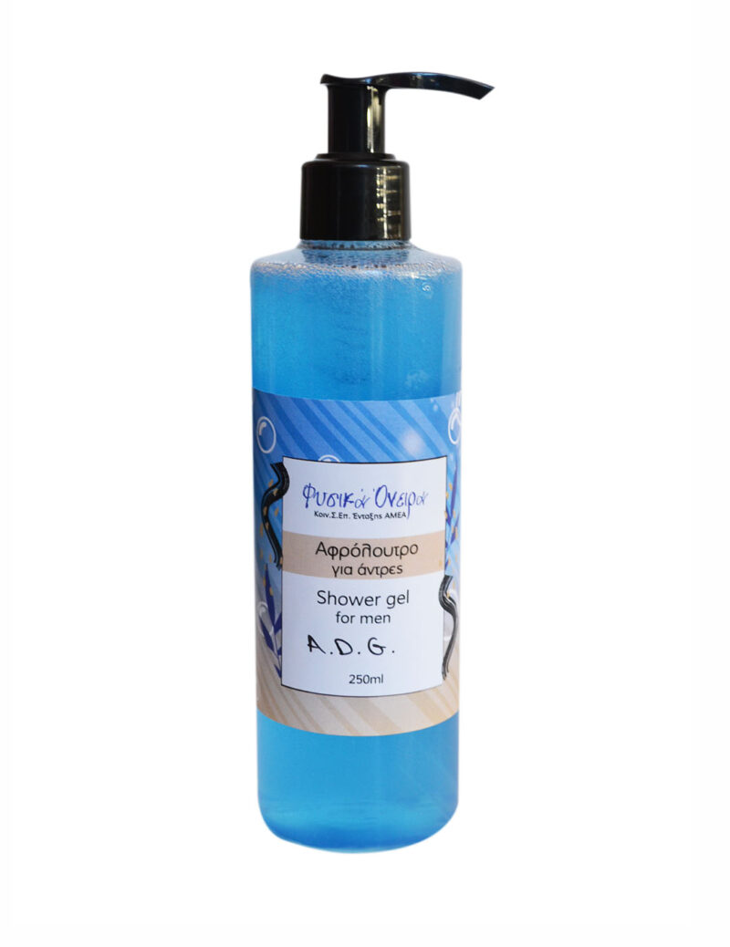 ΑΦΡΟΛΟΥΤΡΟ ΓΙΑ ΑΝΤΡΕΣ ΜΕ ΑΡΩΜΑ A.D.G., 250ml-μπλε