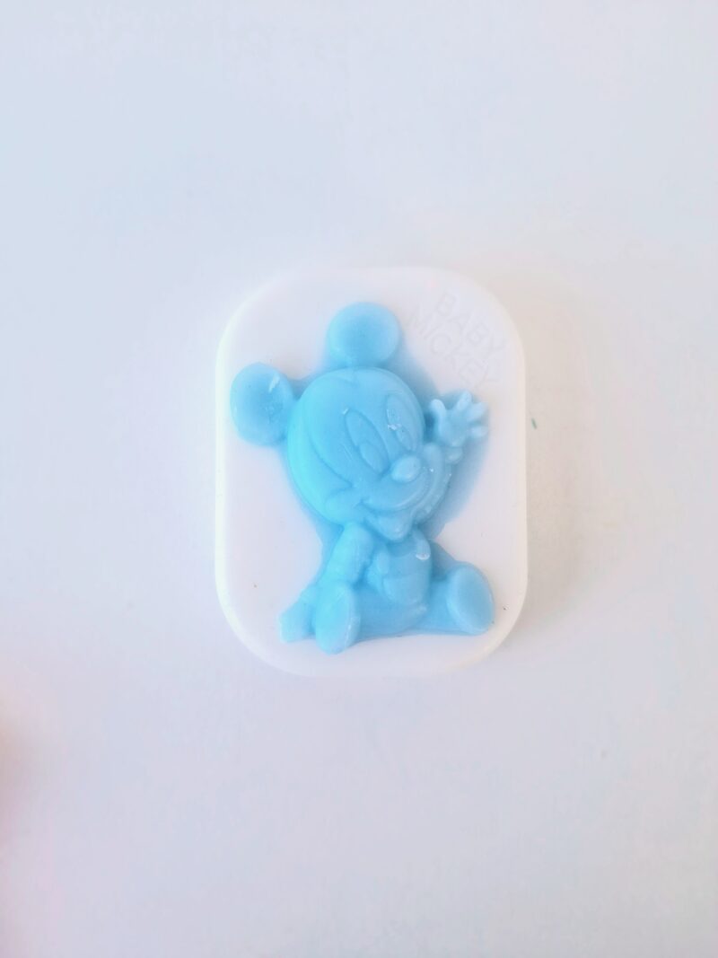 ΧΕΙΡΟΠΟΙΗΤΟ ΣΑΠΟΥΝΙ ΓΛΥΚΕΡΙΝΗΣ “MICKEY”, 75γρ. – κίτρινο/πράσινο - Image 2
