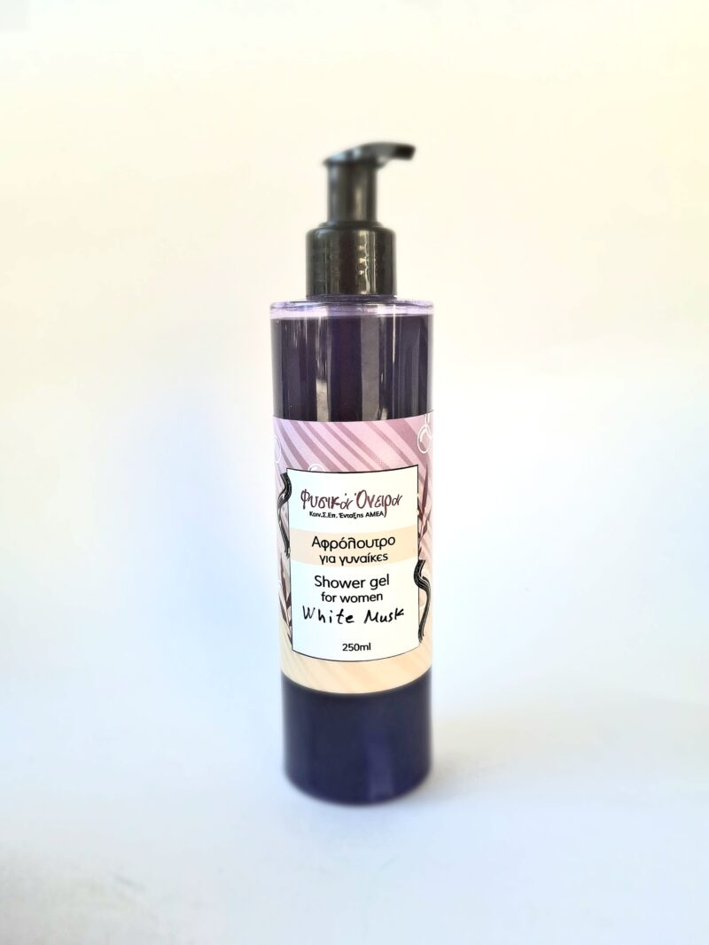 ΑΦΡΟΛΟΥΤΡΟ ΓΙΑ ΓΥΝΑΙΚΕΣ ΜΕ ΑΡΩΜΑ WHITE MUSK 250ml, μωβ